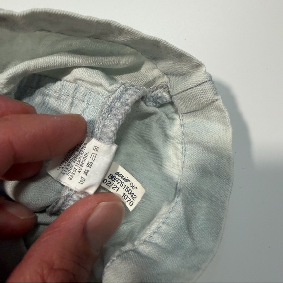 Aerie Womens Light Blue Denim Romper Size XS - Picture 7 of 11